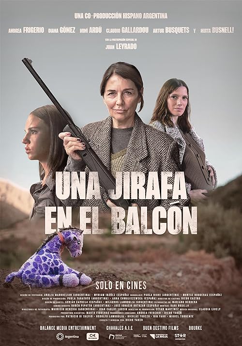 دانلود فیلم A Giraffe on the Balcony (Una jirafa en el balcón) 2024