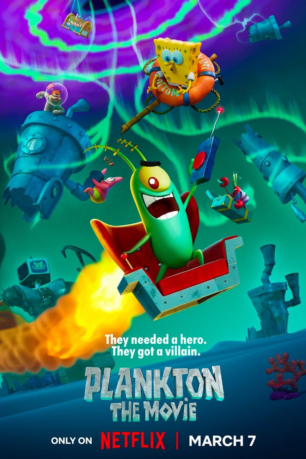 دانلود انیمیشن Plankton: The Movie 2025